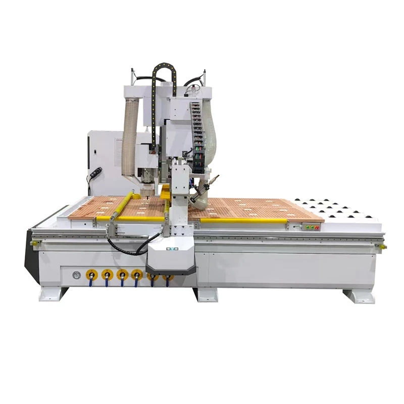 Wood Cnc Router 1325 Atc CNC 4*8ft Linear Auto Tool Changer Cabinet Door Making Machine for Wood Furniture