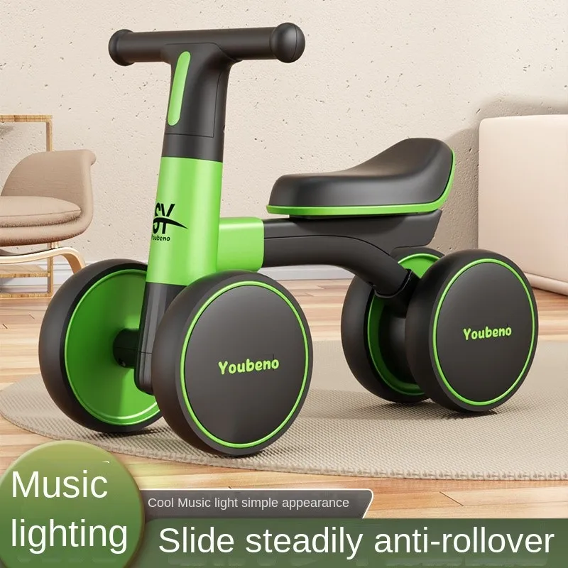 Cycling City Children's Balance Car 1 To 3 Year Old Baby Walker Scooter Baby Scooter First Birthday Gift Anti-rollover Hot 2024