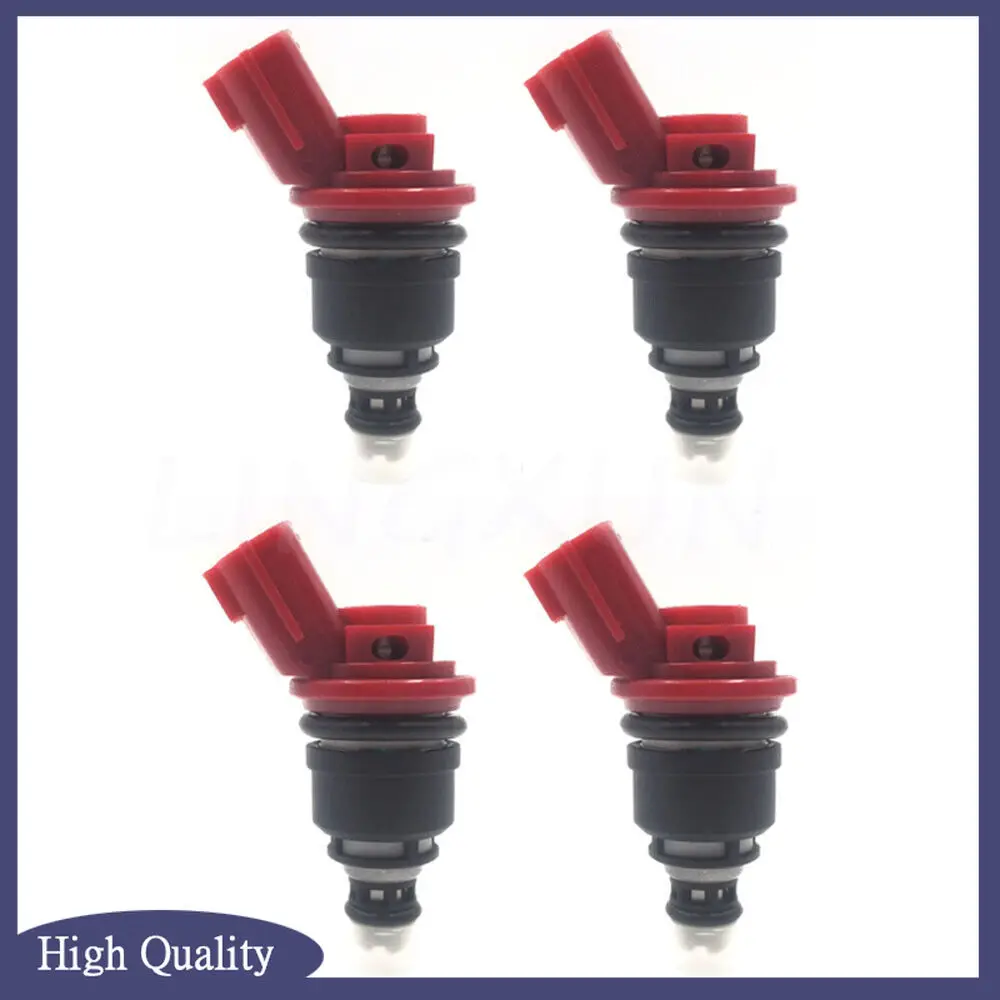 4Pcs Fuel Injector 16600-96E01 For Nissan Altima Sentra 2.0L 2.4L L4 1993-1999