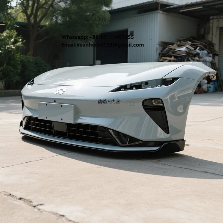 

Painted Surface Used High Quality Black ABS Plastic Front Bumper for NIO ET7