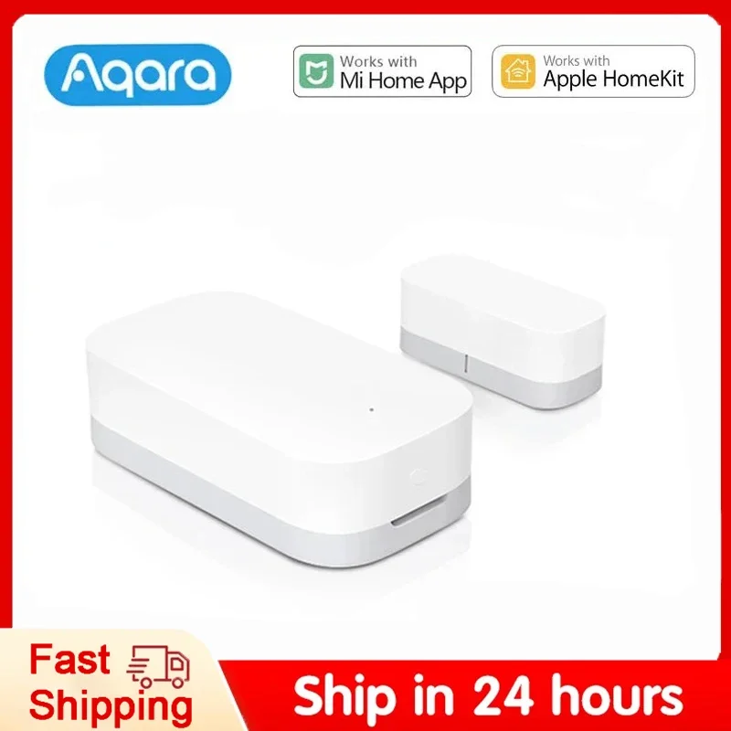 Aqara Tür- und Fenstersensor Zigbee Drahtlose Verbindung Mini-Türsensor Kompatibel mit Mi Home APP für Xiaomi Smart Home