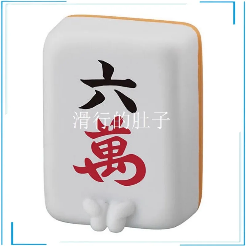 BANDAI Cute Wait for Of Mahjong Make A Fortune Kawaii Ornament Gashapon Action Action Figure Model Toys