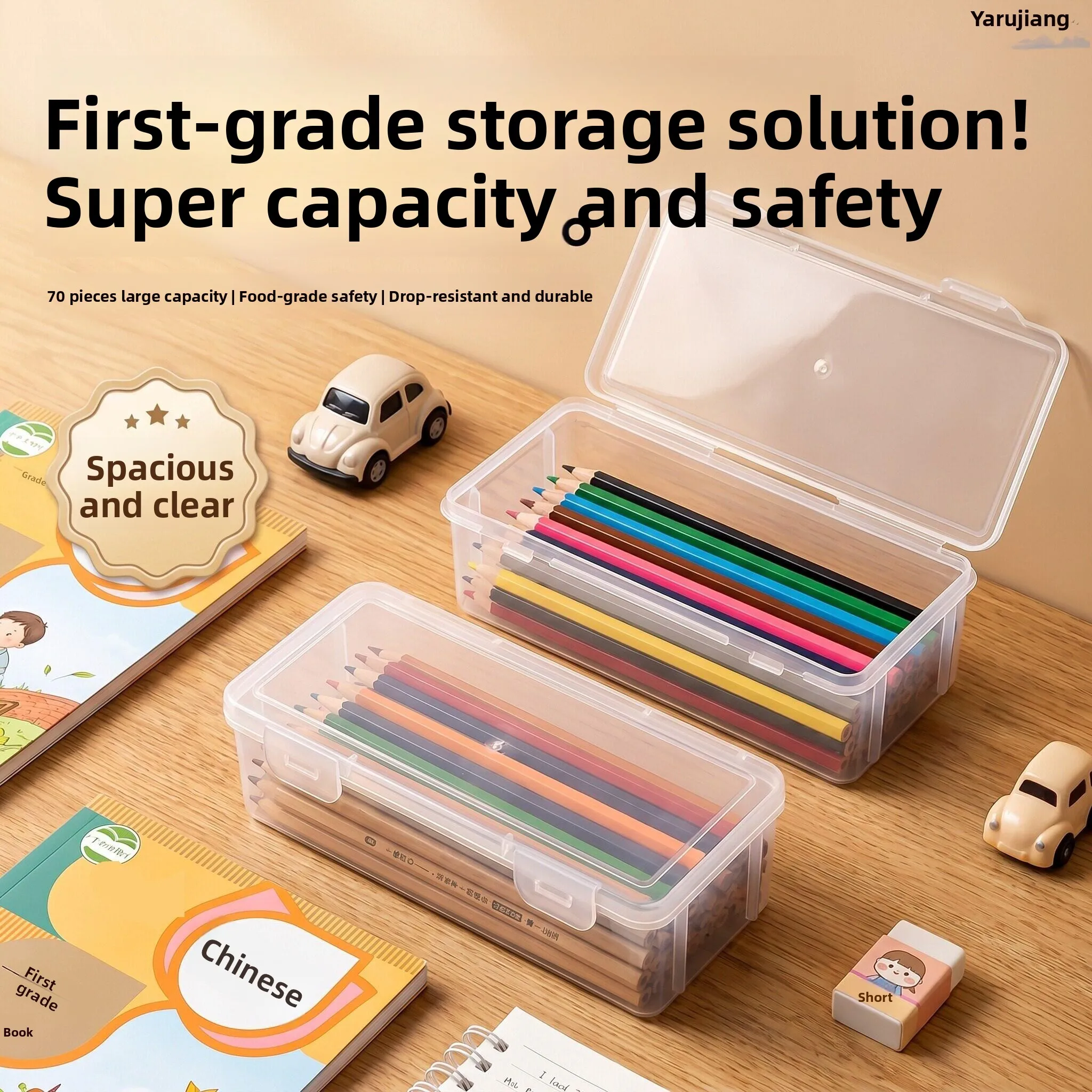 scatola-di-plastica-trasparente-di-grande-capacita-per-cancelleria-organizzatore-speciale-per-esami-di-prima-elementare-accessori-da-scrivania-per-studenti
