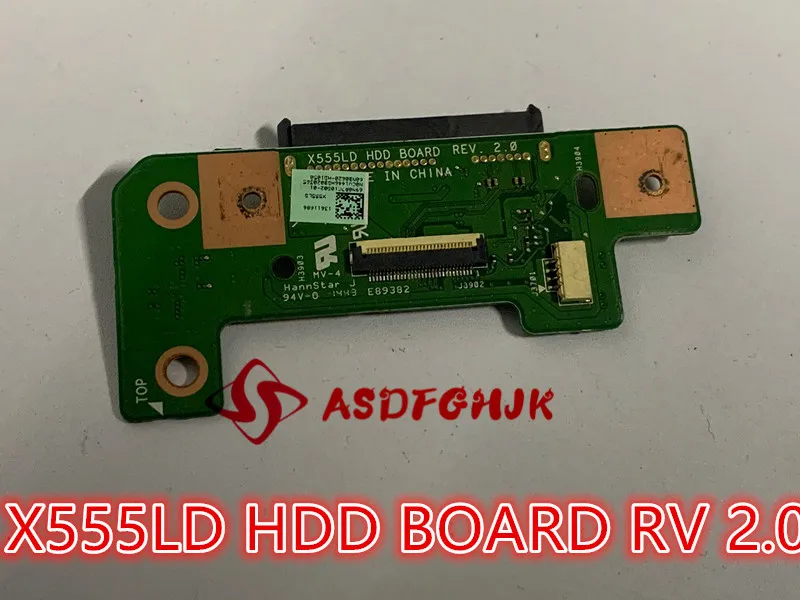 Original For ASUS X555LD HDD BOARD REV 2.0 Tested Good Free Shipping