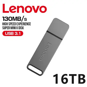레노버 USB 3.1 플래시 드라이브, 고속 펜 드라이브, USB 3.0 메모리 스틱, 2TB 플래시 펜드라이브, 128GB 금속 메모리, USB 디스크, 신제품