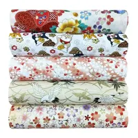 5pcs Cotton Fabric, Printed Fabric, Handmade Doll Clothes Fabric, Dress Fabric, For DIY Sewing Scrapbooking Quilting Craft 3