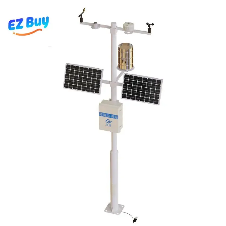 GPRS 4G Sensor Humidity Sensor Agrlture Farm Industry Environment Climate All In One Weather Station