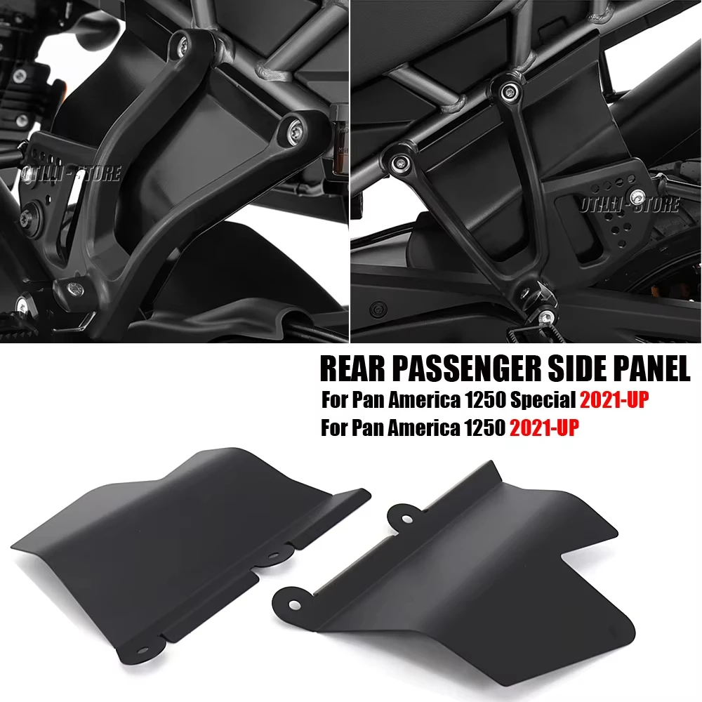 

Special Rear Passenger Footrest Foot peg Plate Cover Side Panel Protector Guard For Pan America 1250 S PA1250 PA1250S 1250S