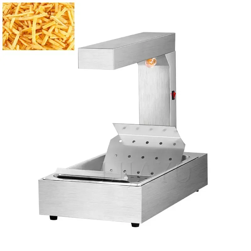 Calentador de patatas fritas de pollo, estación de volcado, calentador de patatas fritas, soporte de exhibición aislante para hamburguesas y patatas fritas, 2026