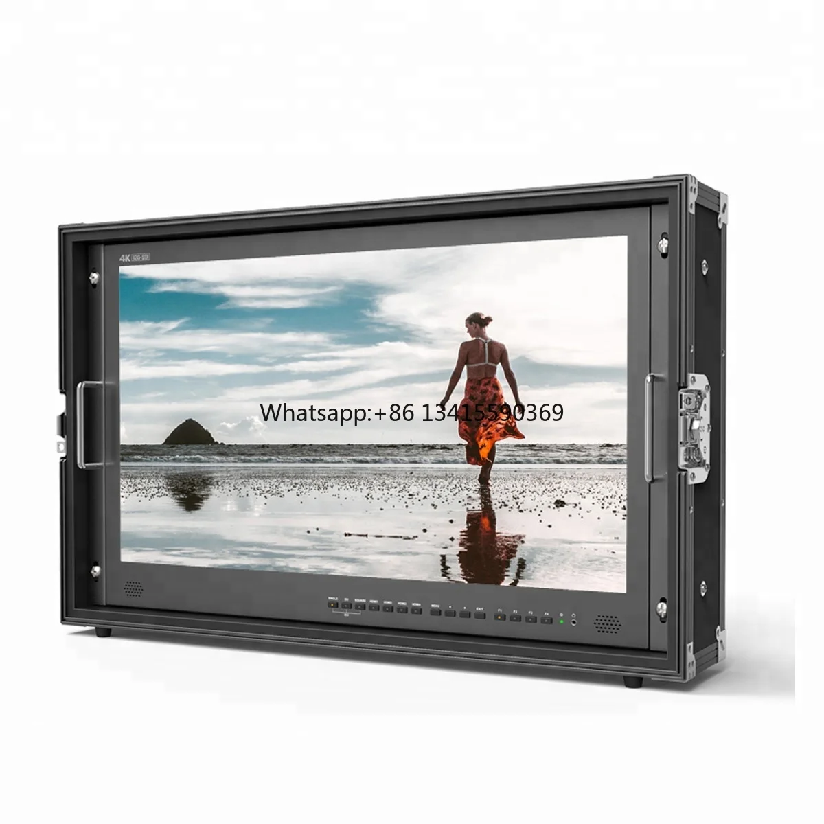 

28 Inch 4K HDMI, 12G-SDI, 6G-SDI,3G-SDI,Tally Interface with Case surveillance for Broadcast Filming Making