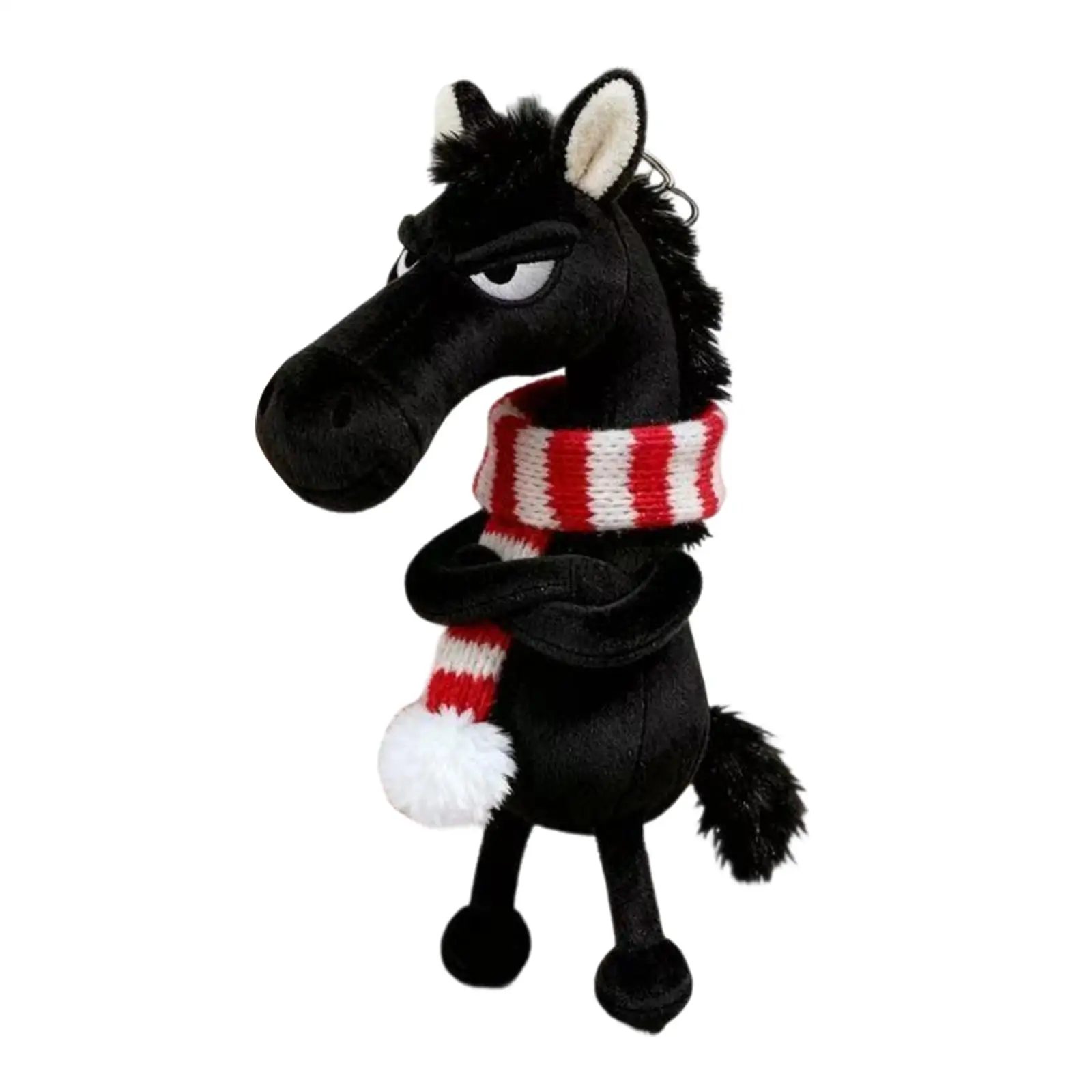 

Horse Plush Toy Keychain 2026 Chinese New Year Decoration Stuffed Animal for Men Women