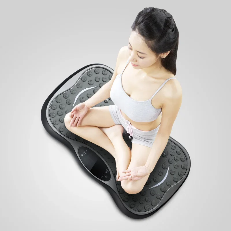 Newly Designed Fat Burning Sports Equipment Crazy Fitness Massage Bluetooth Vibration Platform Fitness Machine Vibration Plate