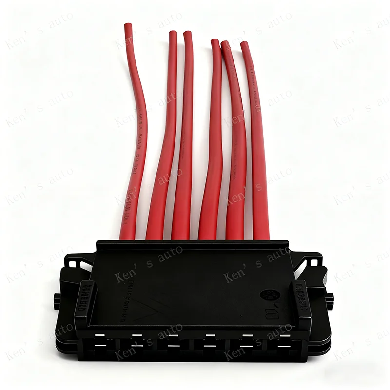 

6 Pin Rear Tail Light Wiring Harness Plug Connector Compatible with Mercedes Benz Models W204 W207 W212