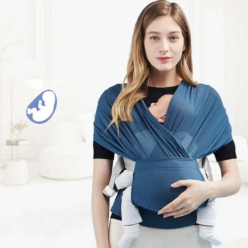 

Hands-Free Infant Kangaroo Breastfeeding Bag sling Wrap Nursing Cover 7-35 Lbs Ergonomic Baby Carrier Newborn to Toddler