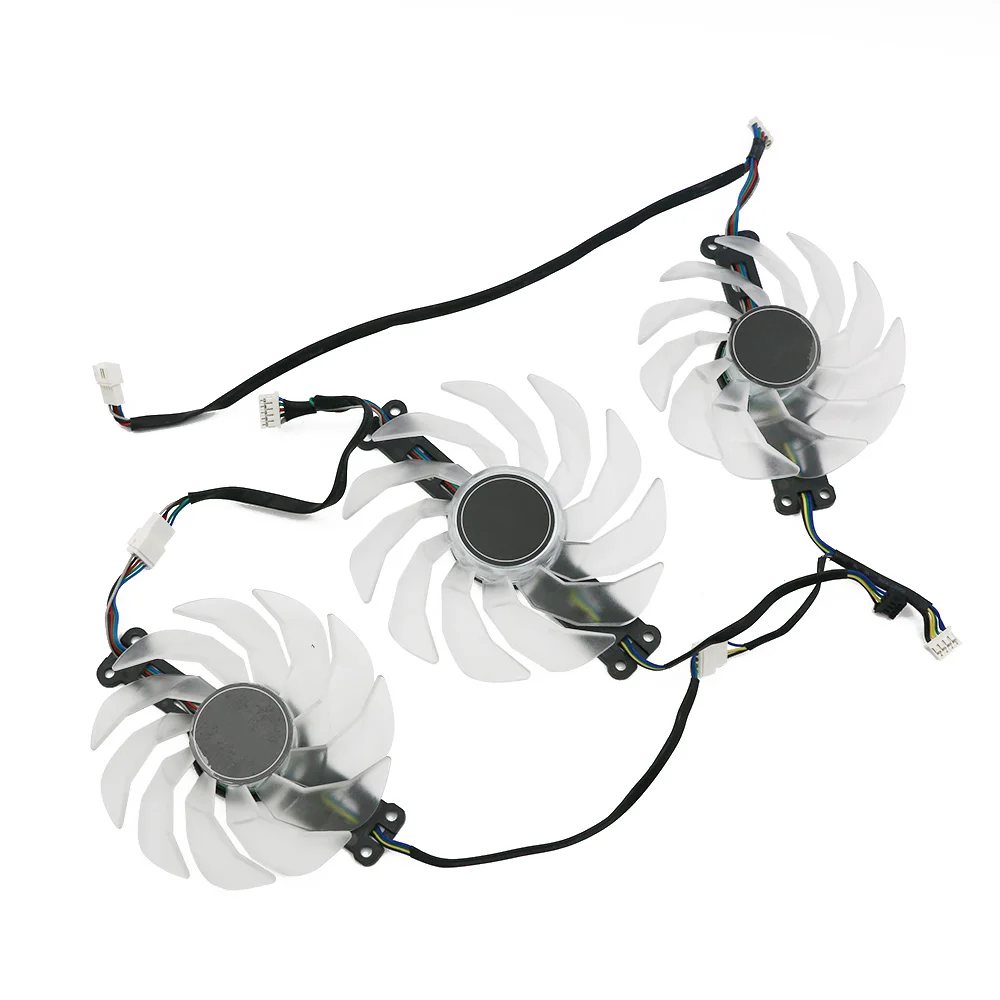 Imagem -03 - Ventilador de Placa de Vídeo para Gamerde Substituição Th9215s2h-pdb03 102 mm Th1015s2h-pba01 Kfa2 Galax Rtx 3070 3080 3070ti 3080 ti ex Fãs