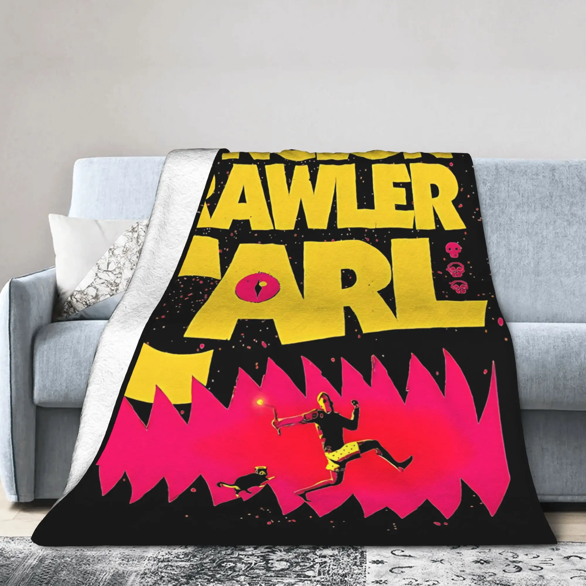 Dungeon Crawler Carl Blanket  Plush Awesome Breathable Throw Blanket for Bed Sofa Decoration