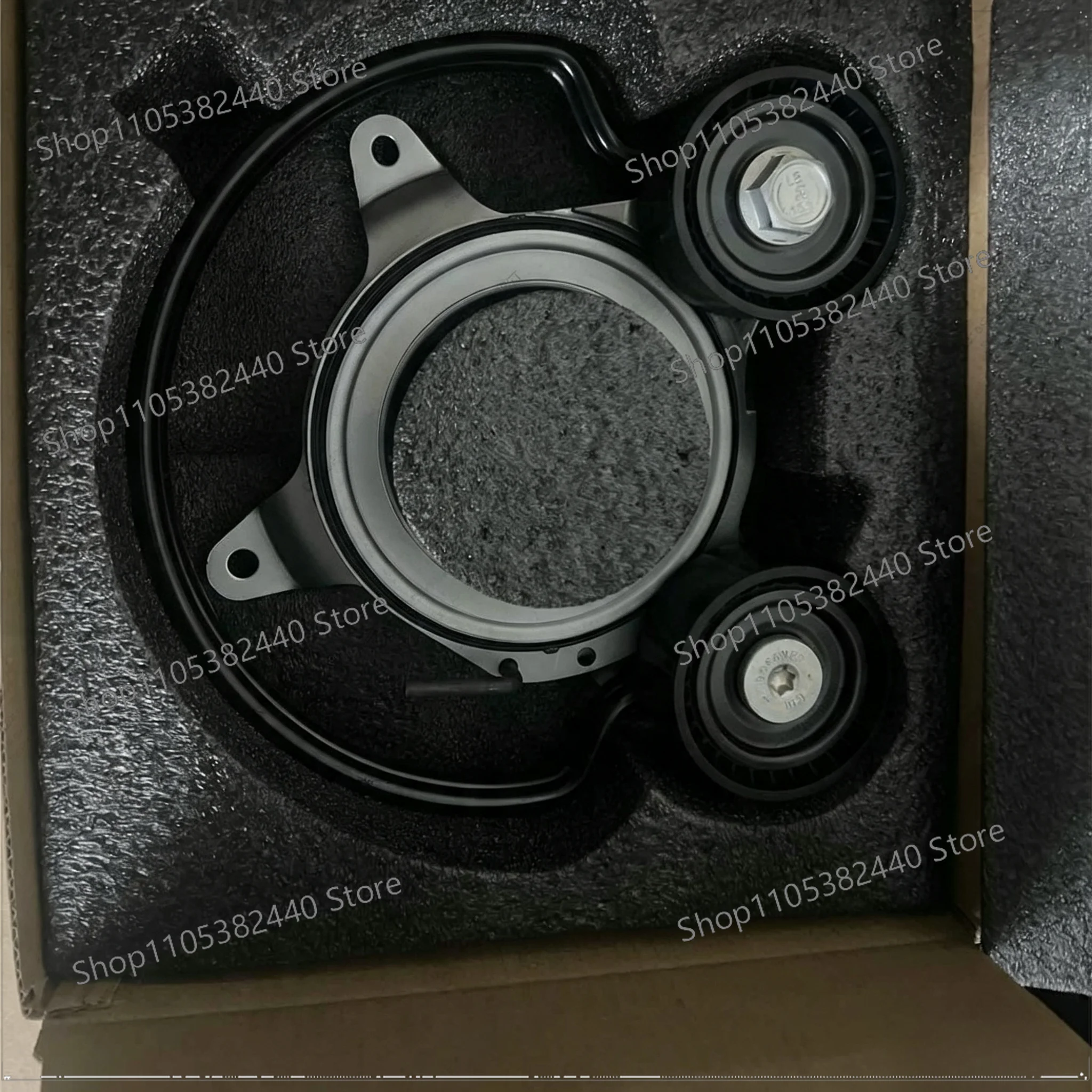 06N903133Q 06N903133 Belt Tensioner Pulley, Double Spring Accessory Drive Tensioner for EA888 Gen 3 2.0T