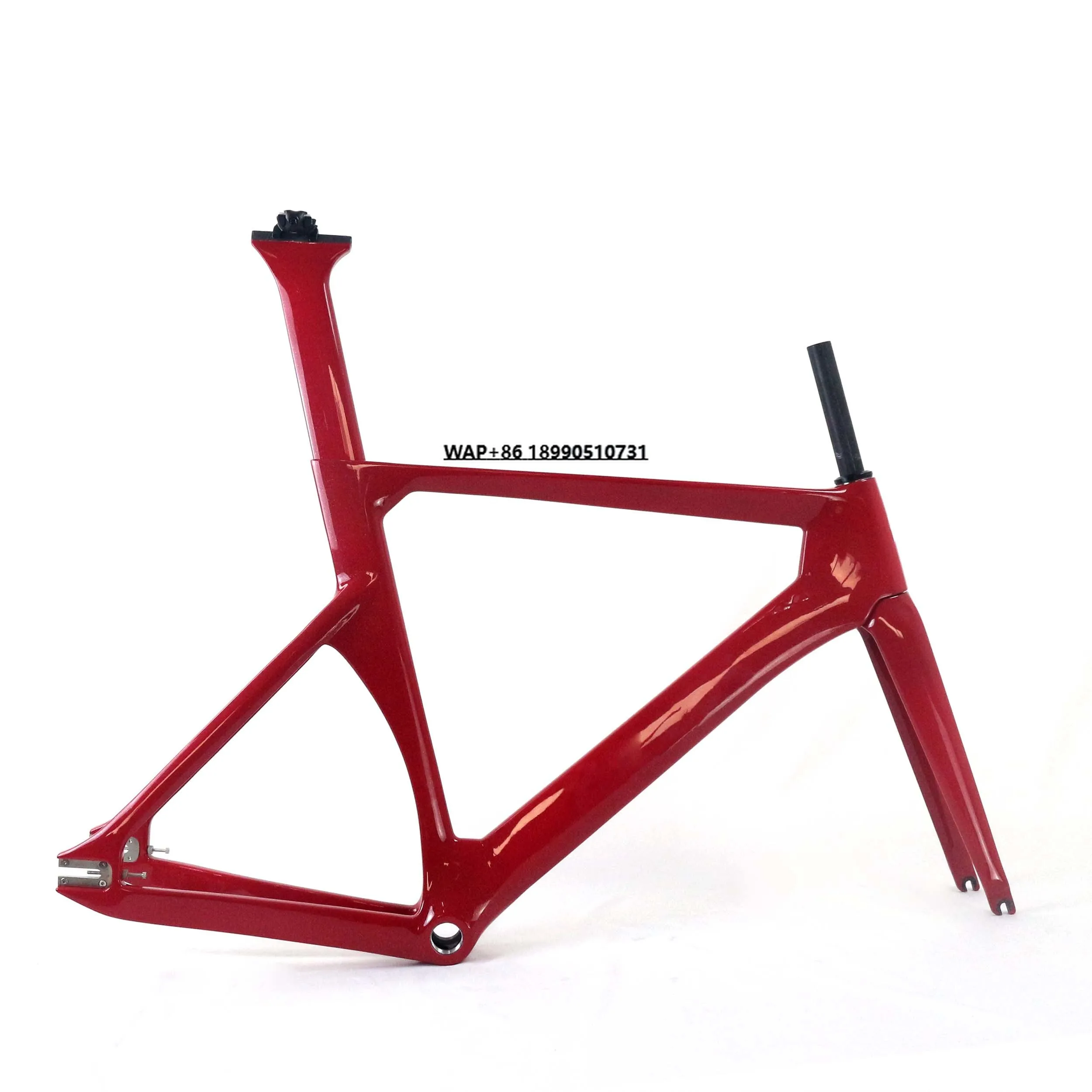 

MOQ 1PCS Custom Paint Special Brake BSA68 Full Carbon T800 Carbon Track Bike Fixed Gear Cycling Frame