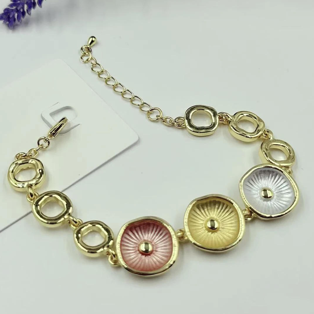 

Роскошные свадебные браслеты AAA для женщин, высокое качество, серебро, золото, цвет, браслет с подвесками в виде листьев, браслеты