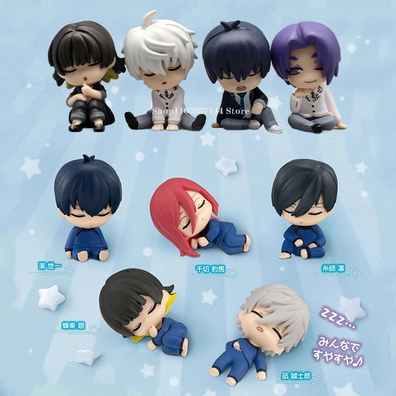 Anime Mikage Reo Nendoroid Blue Lock Figure Set Nagi Seishiro Chigiri Hyoma Nagi Seishiro Isagi Yoichi Figures PVC Cute Doll Toy