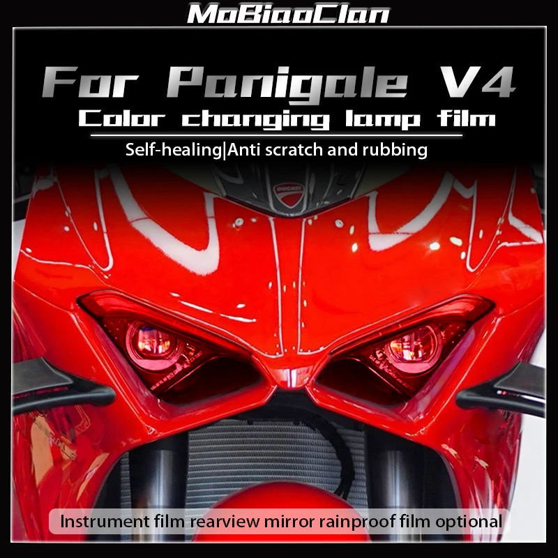 

For Ducati Panigale V4 V4S Streetfighter V4 Panigale V4R 2018 2019 2020 2021 Instrument Film Headlight And Taillight Film