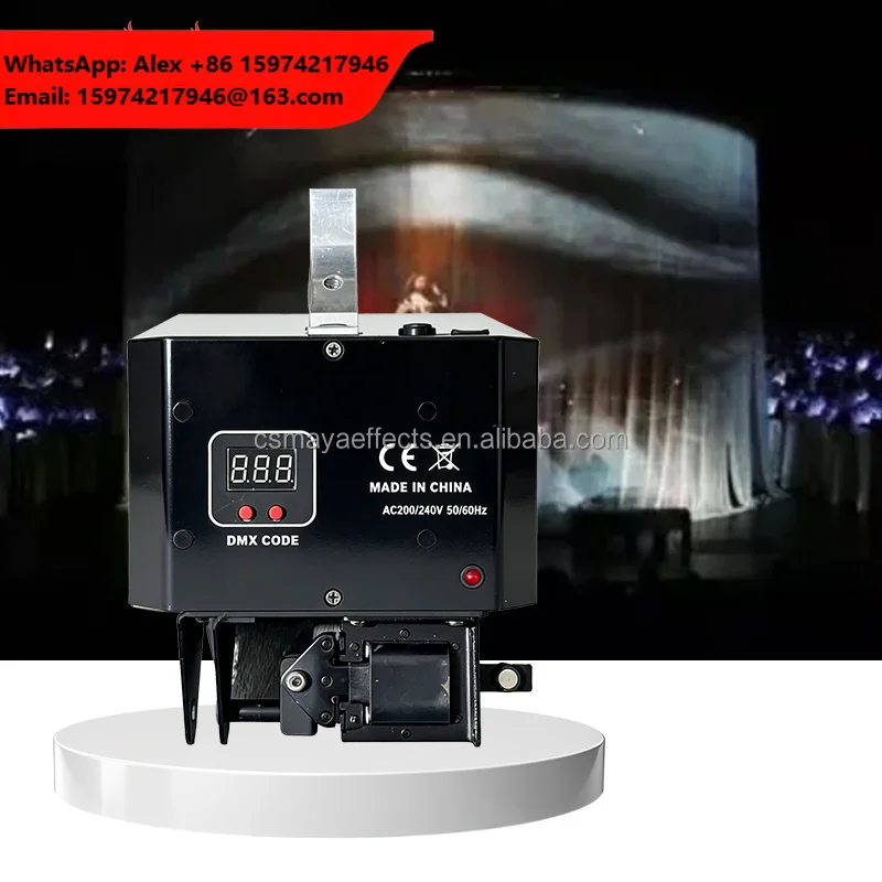 Stage Kabuki System To Drop Curtain Power Drop With Light Hook For Weddings Dj Disco Equipment Launching Ceremony