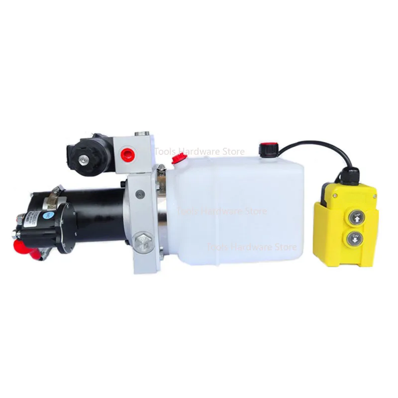 0.8KW Tray Truck Hydraulic Power Unit Assembly DC 24V Motor Suitable For RV Trailer Hydraulic System