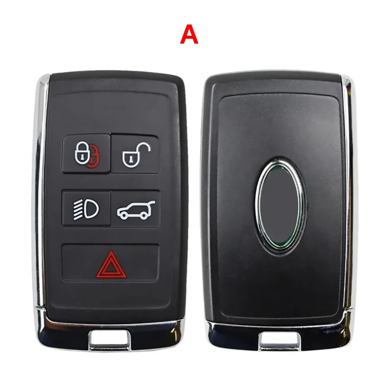 CS004013 Original Quality 5 Button Smart Key Cover Replacement Shell Housing With Blade Key For Jaguar Land Range Rover SV