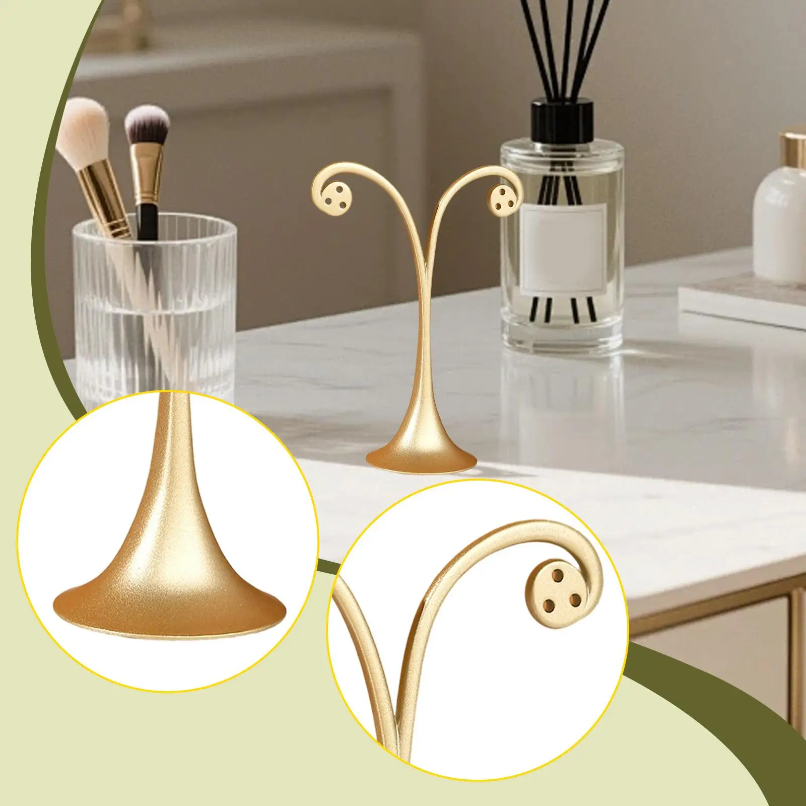 

Подставка для серег, элегантная настольная подставка для хранения, держатель для серег, Т-образная, для витрин магазинов, для демонстрации фотографий