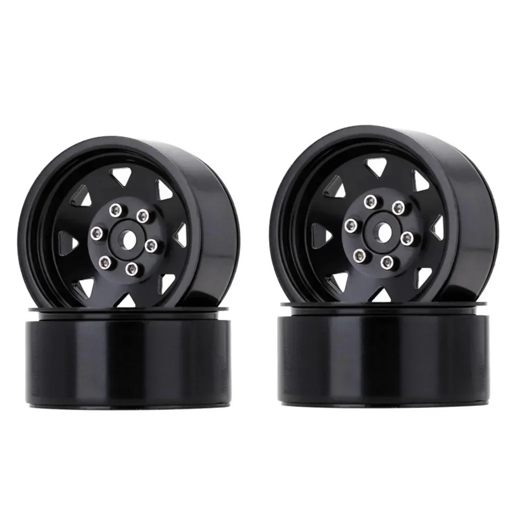 

Metal 1.9" Beadlock Wheel Rims 3 Style for 1/10 RC Crawler Car Axial SCX10 90046 TRX4 Redcat GEN8