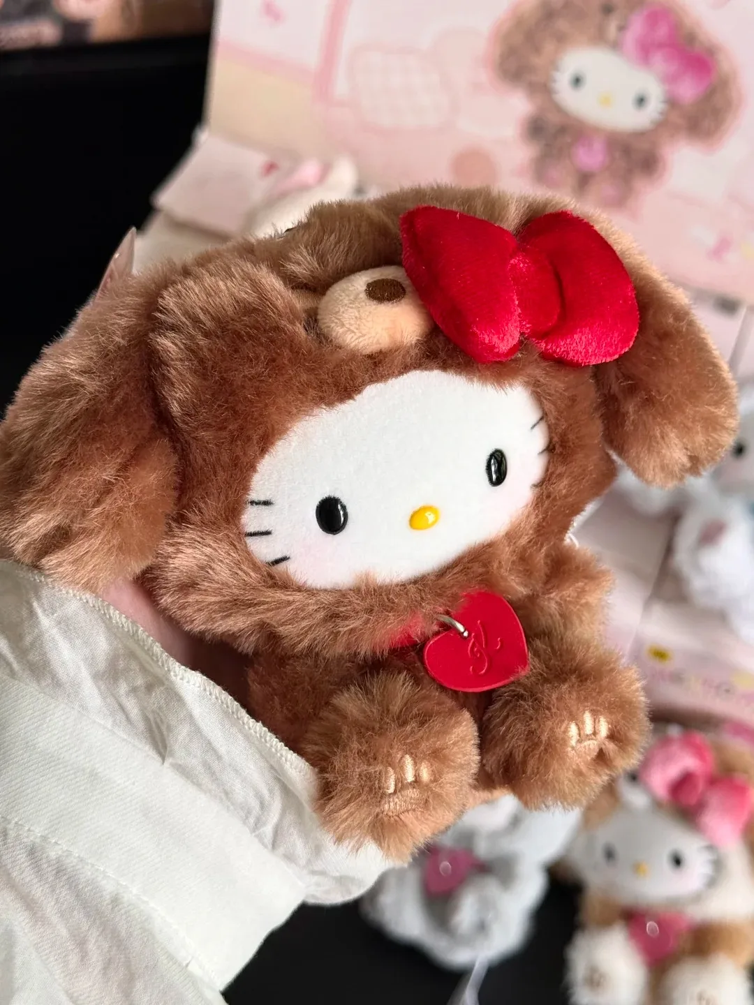 Authentische TOP TOY Hello Kitty Welpen-Party-Serie Blindbox Niedlicher Kitty-Taschenanhänger KT Mystery Box Kollektion Geburtstagsgeschenke – Detail 7