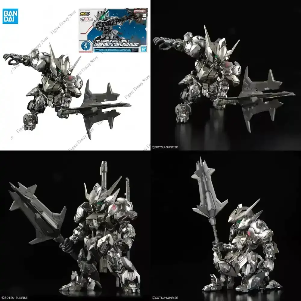 

Special Offer Original Bandai MGSD LIMITED GUNDAM BARBATOS IRON BLOODED COATING ORPHANS Anime Action Figure Assembly Model