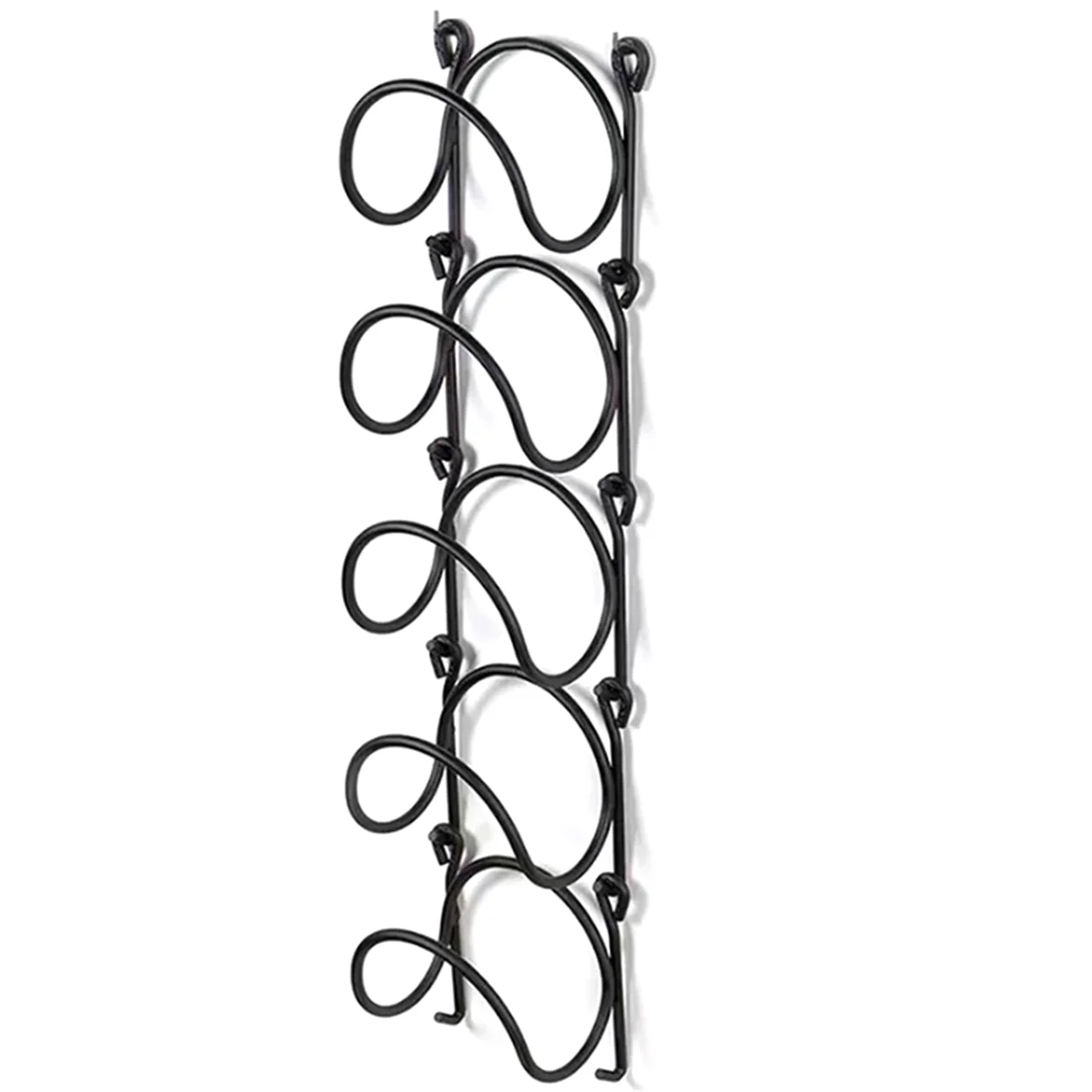 Bathroom Towel Rack Wall-Mounted Wine Rack Multifunctional Storage Shelf with Multiple Layers Towel Rack