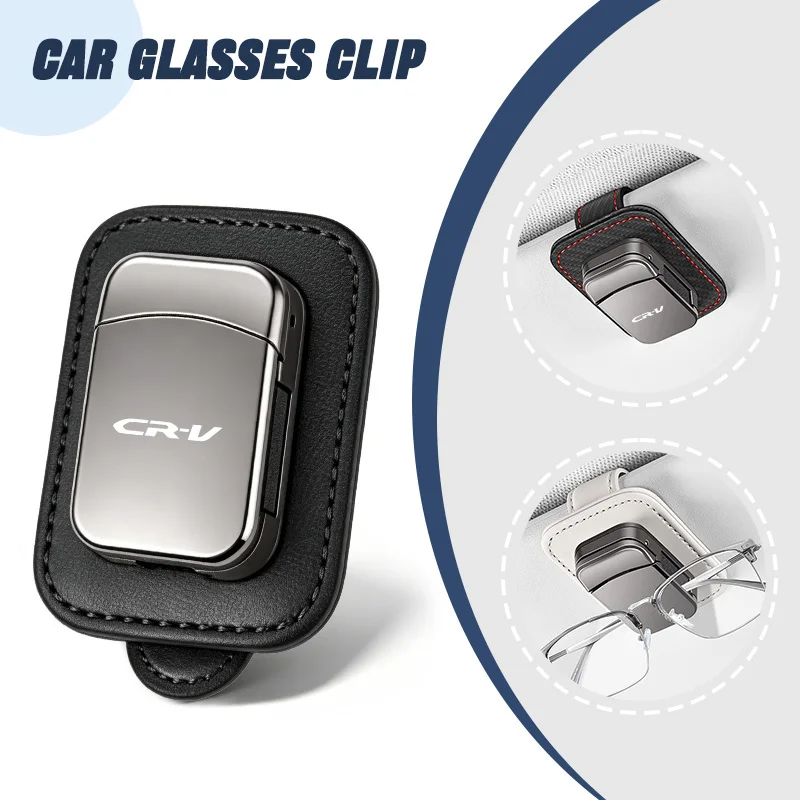 

Car Sun Visor Glasses Clip Sunglasses Storage Bracket For Honda Civic Accord Crosstour Spirior Odyssey Avancier CR-V CR-Z Key