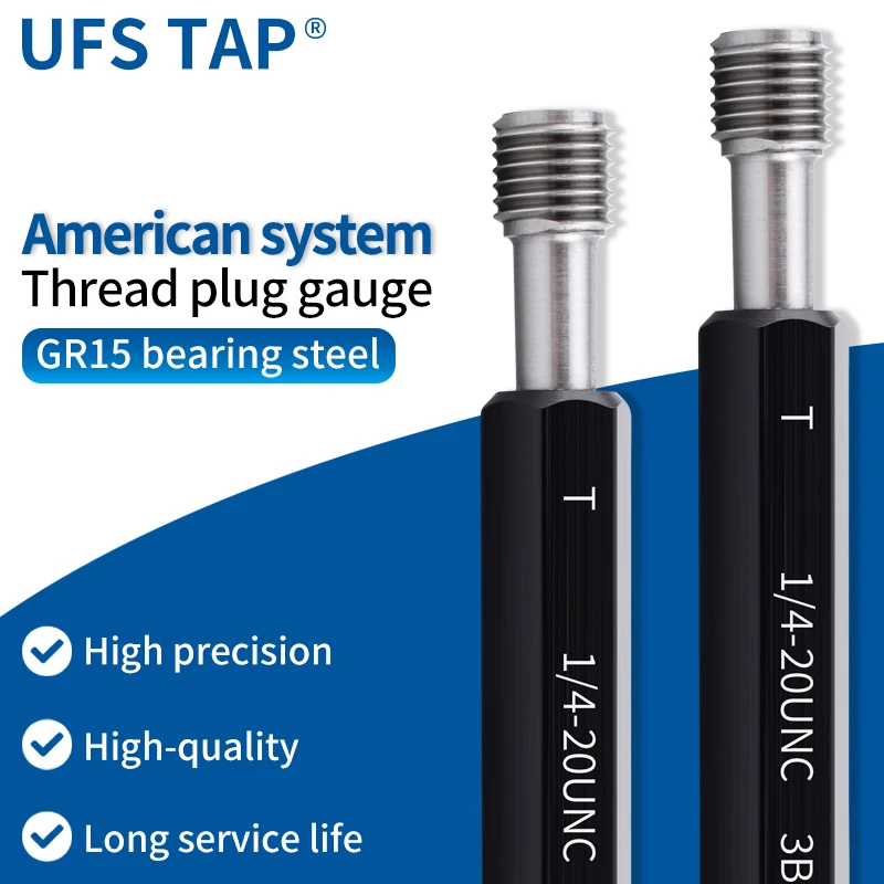 

1 шт., резьбовая заглушка, стальной ртутный манометр, американский тонкий UNC UNF1/4 5/16 3/8 7/16 9/16 1/2 1-64 2-56 12-28 10-24 3B измерительный инструмент