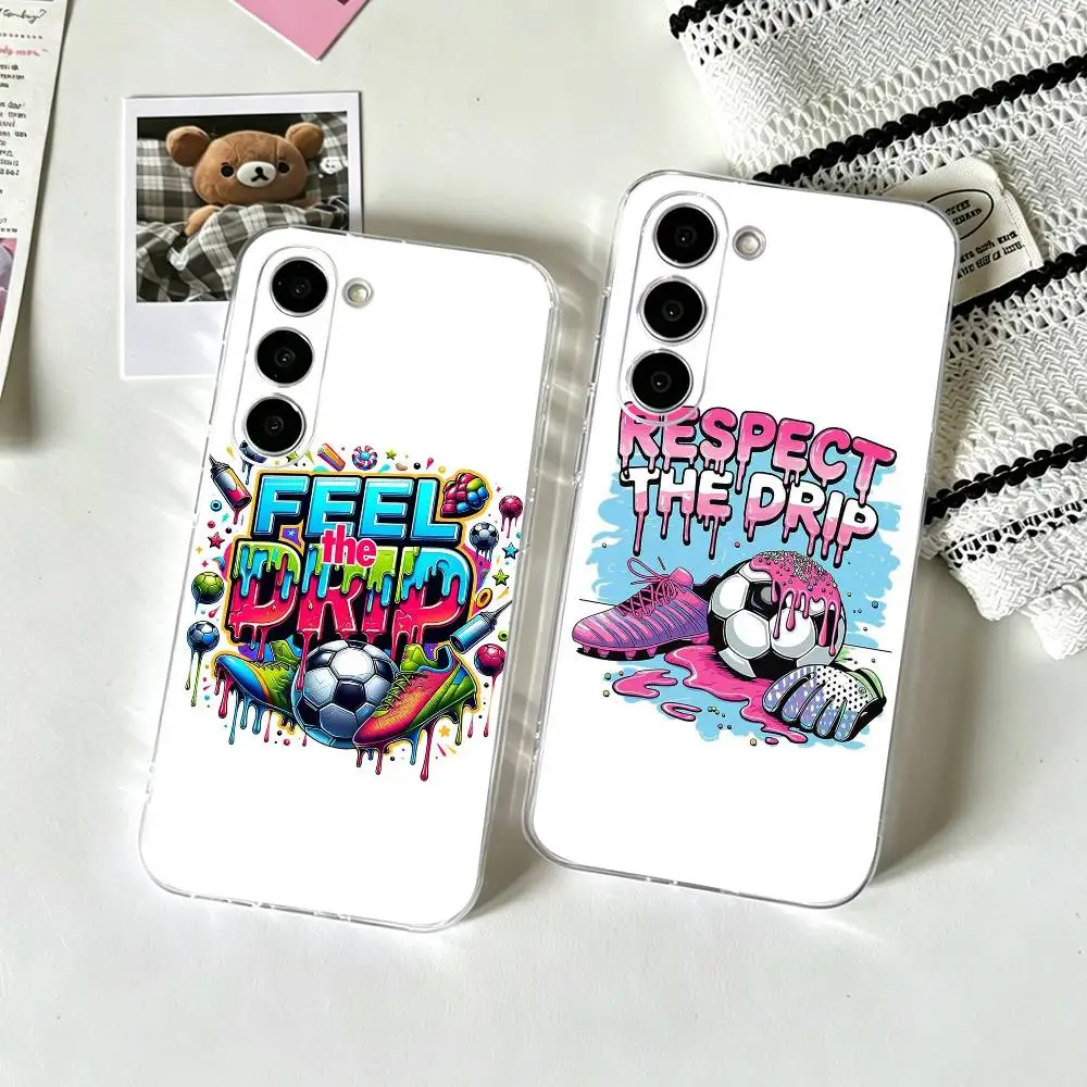 2026 World Football Phone Case For SamsungA10,12,20,21S,30,31,40,50,51,52,70,71 Transparent Cover