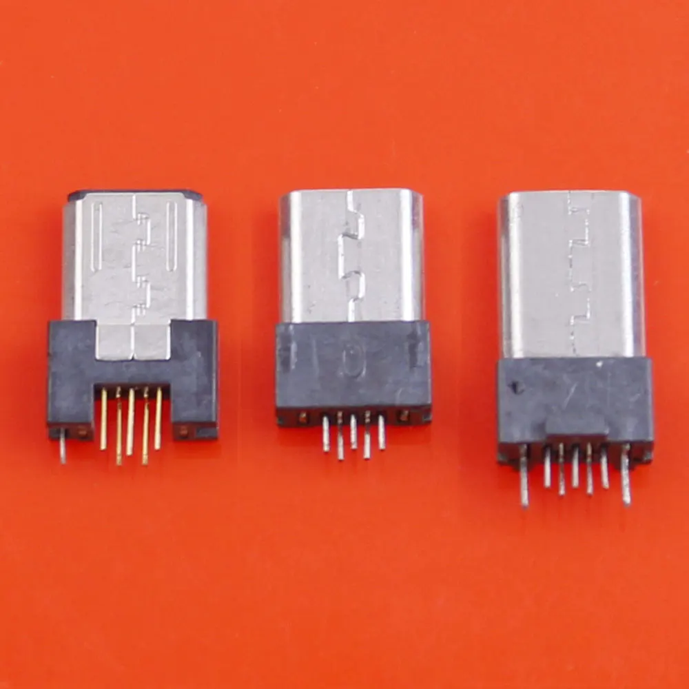 Conector Micro USB Macho para Soldar (5x) - usage example