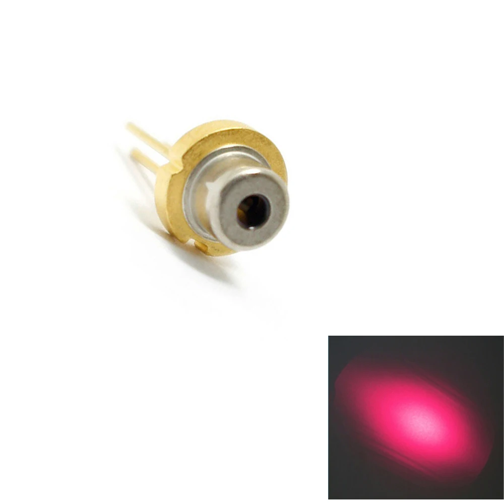 2pcs RLD63PZCA 630nm 638nm 5mW To-18 5.6mm N-type Red Single Mode Laser Diode