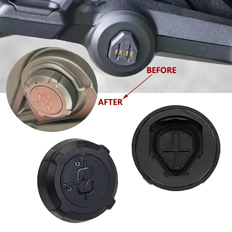 For BMW R1300GS R1300RS RT R 1300GS ADV 2023-2026 2025 New USB Charging Cover Motorcycle Rear Box Saddlebag Waterproof Cover