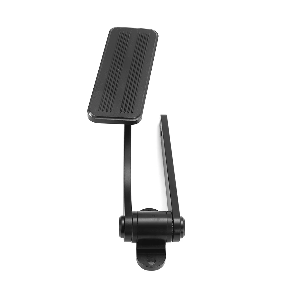 8601blk Universal Black Aluminum Gas Pedal For Throttle Firewall Mount Street Rat Rod Gm Accessories New