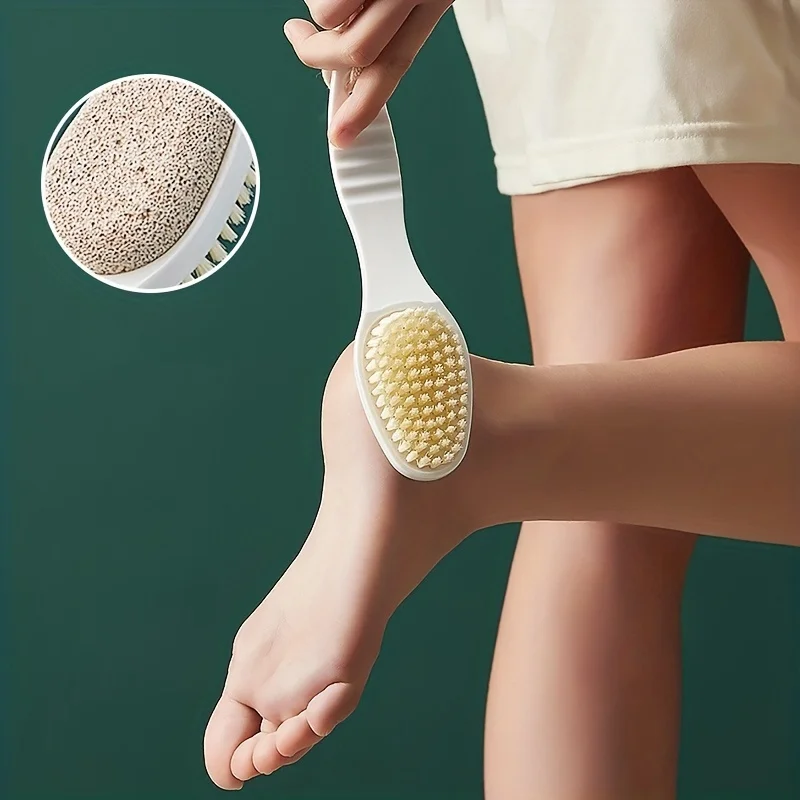 3in1 bath brush, soft bristle cleaning bath brush, back scrubbing brush, mud scrubbing brush, body scrubbing brush, foot scrubbi