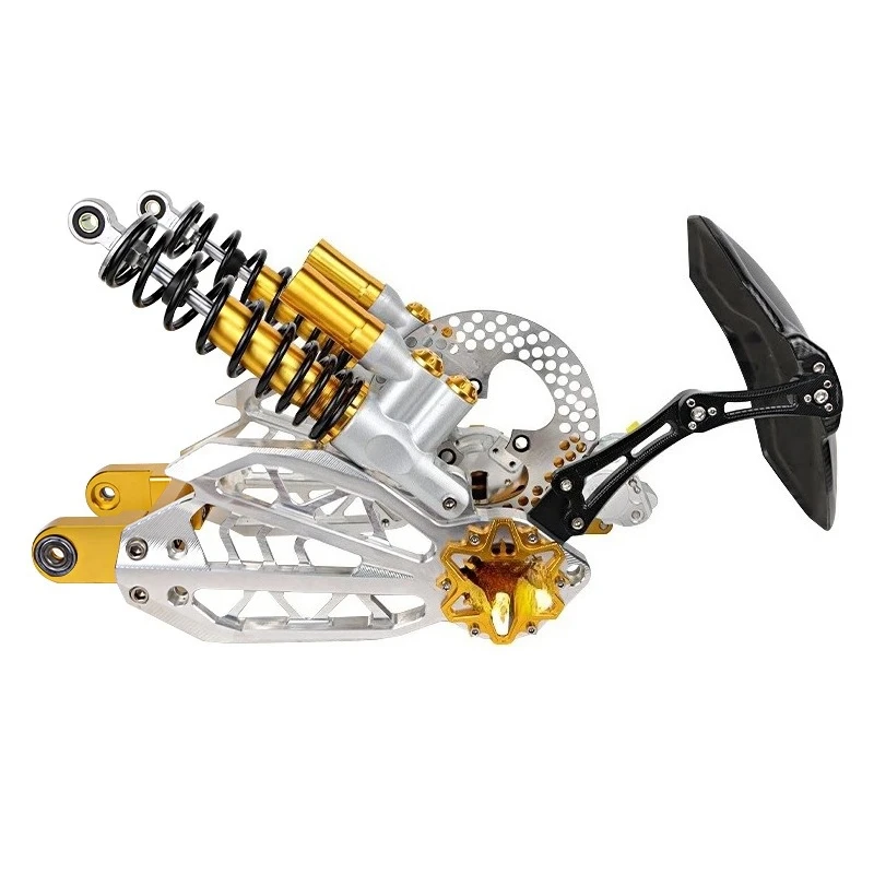 Rear disc brake A complete set of flat fork shock-absorbing disc brake sets