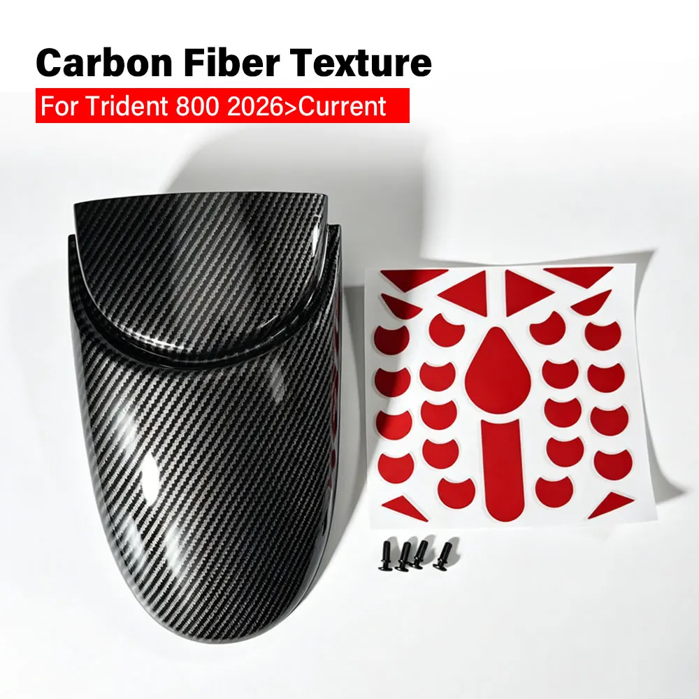 

Moto Front fender extender For Trident 800 Trident800 2026- Front mudguard splash guard extender anti-splash fender extender