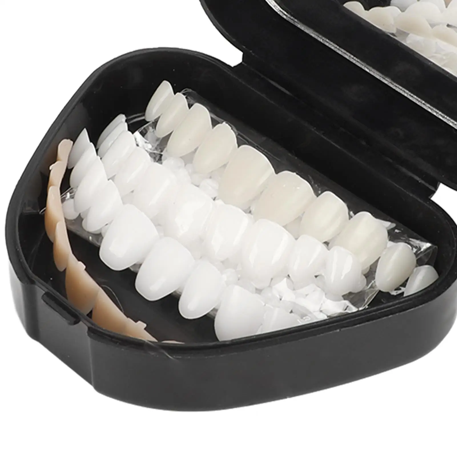 Temporary Tooth Repair Kit - Solid Glue for Gaps, Denture Adhesive & Fitting Beads for False Teeth & for cosplay