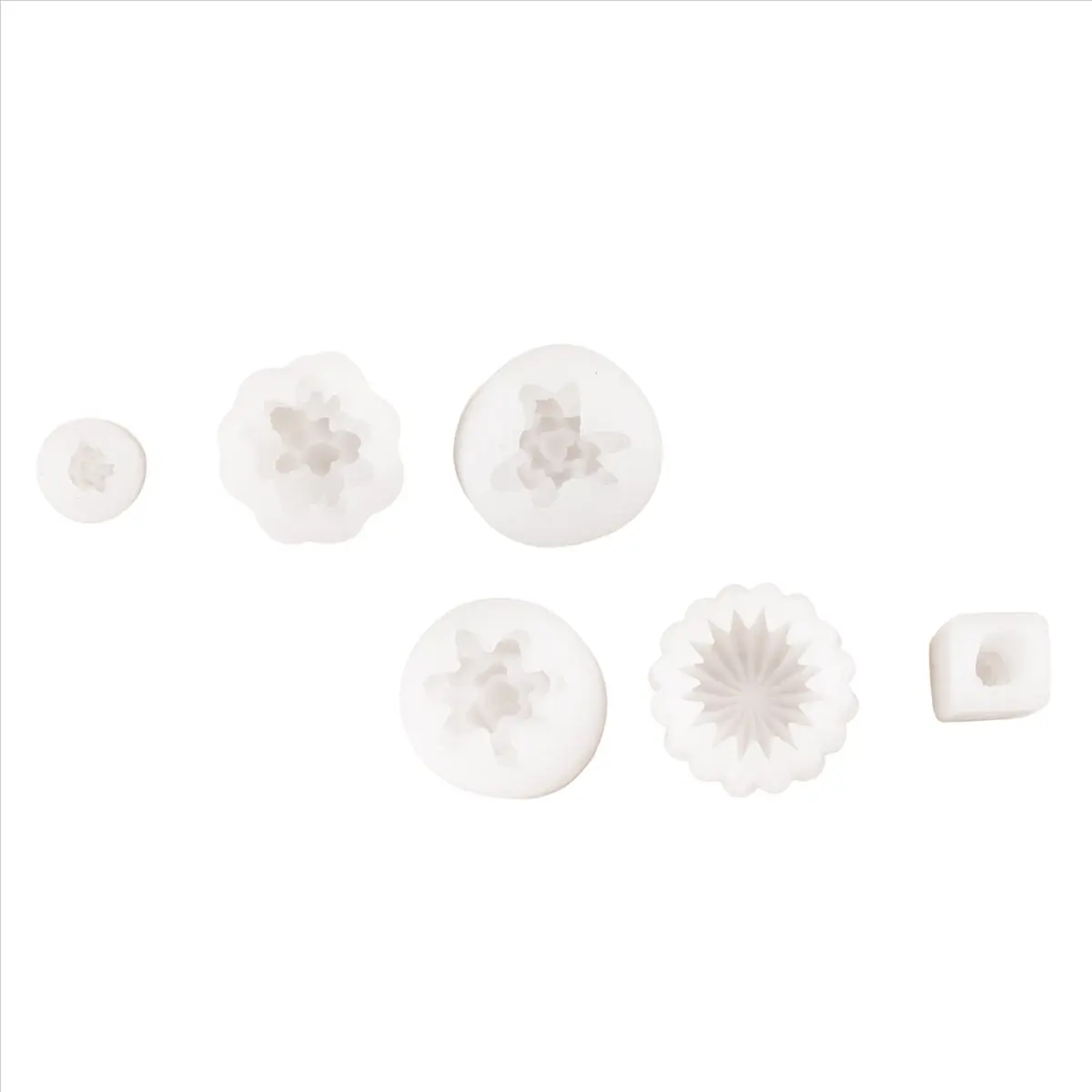NEW 6 Pack Candle Silicone Molds,Succulent Cactus Plants Resin Casting Mold for Handmade Candle,Epoxy Resin,Polymer Clay,Wax