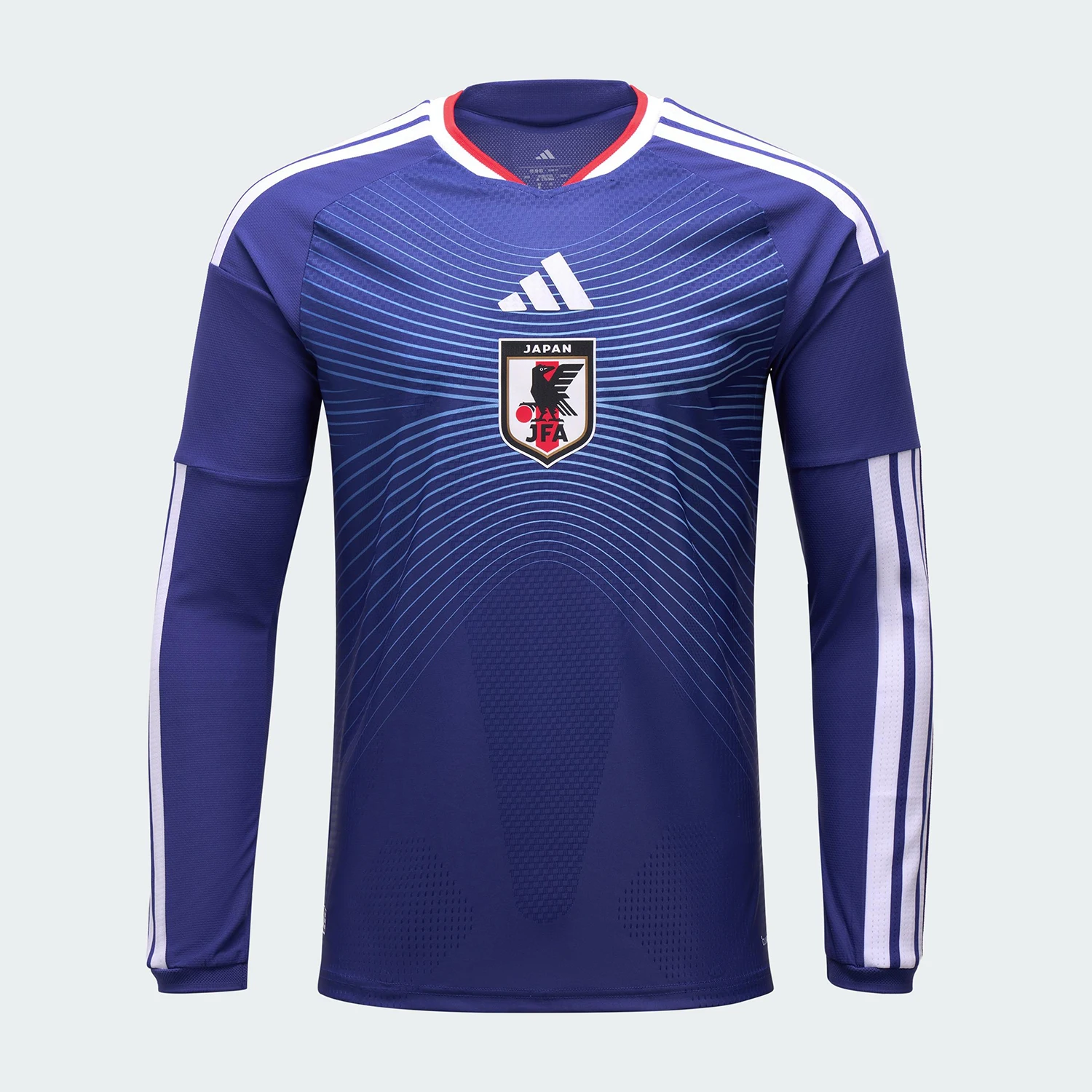 Adidas Originals Japan Team Men's Soccer Sports Slim Fit Breathable T-Shirt JZ9681