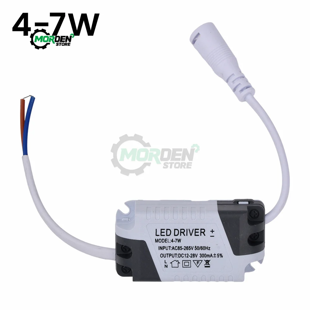 ED Constant Current Driver Transformer  AC85-265V 3-4W 4-7W 8-12W 12-18W 18-24W 24-36W Power Supply Adapter Power Supply