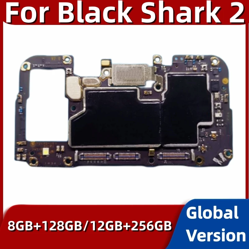 

Motherboard for Xiaomi Black Shark 2, Mainboard, Main Board with Full Chips, Snapdragon 855 Processor, 128GB, 256GB, MB