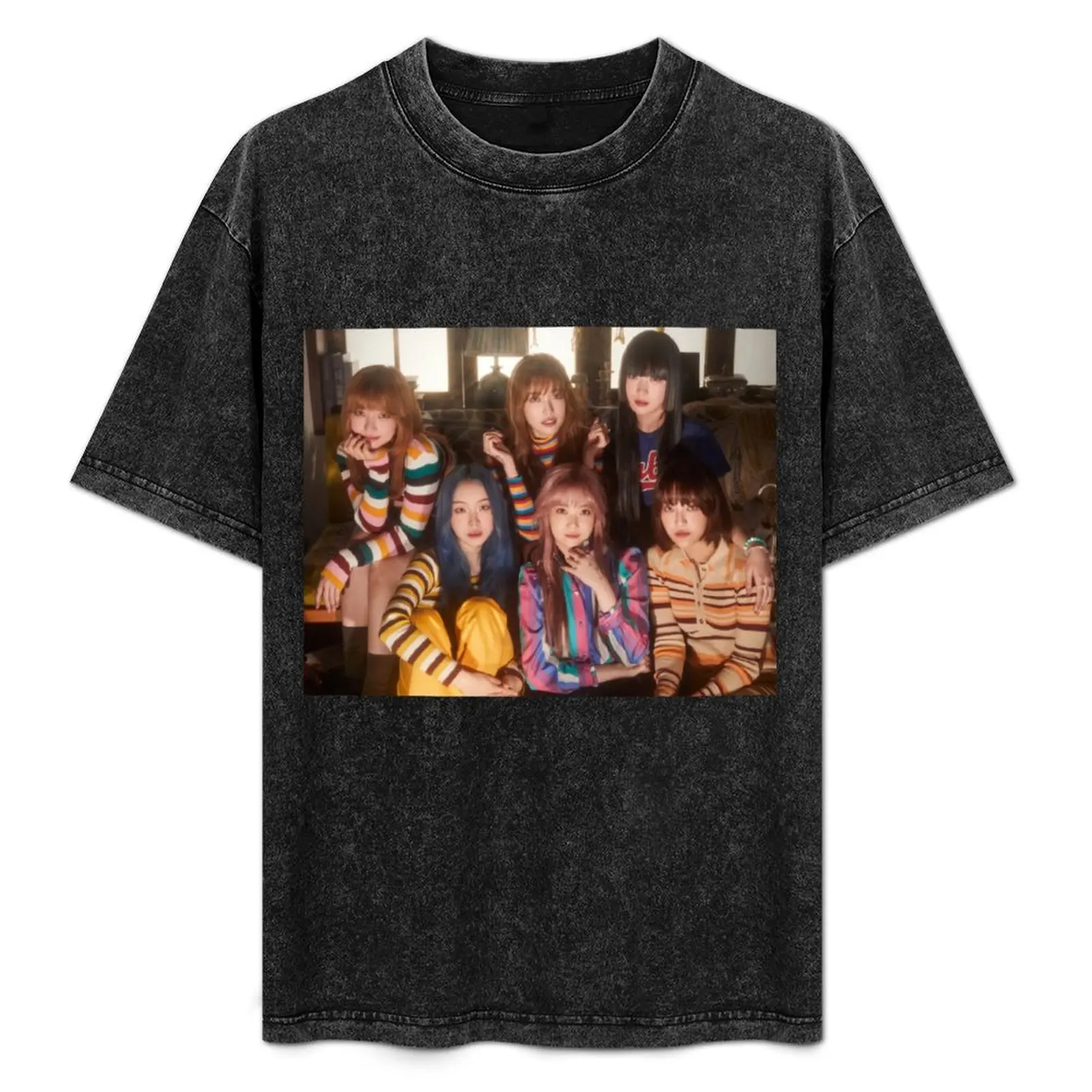 Billlie The Billage of Perception Chapter One Concept Photos T-Shirt Fashion Casual Short Sleeve Top
