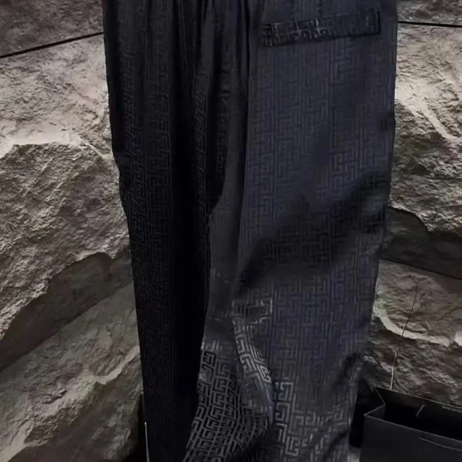 Summer Thin New Style Men's Pants Draped Casual Pants Versatile Loose Fashion Straight-leg